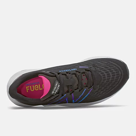 New Balance Womens FuelCell Prism V2 Running Shoe- Black/Violet