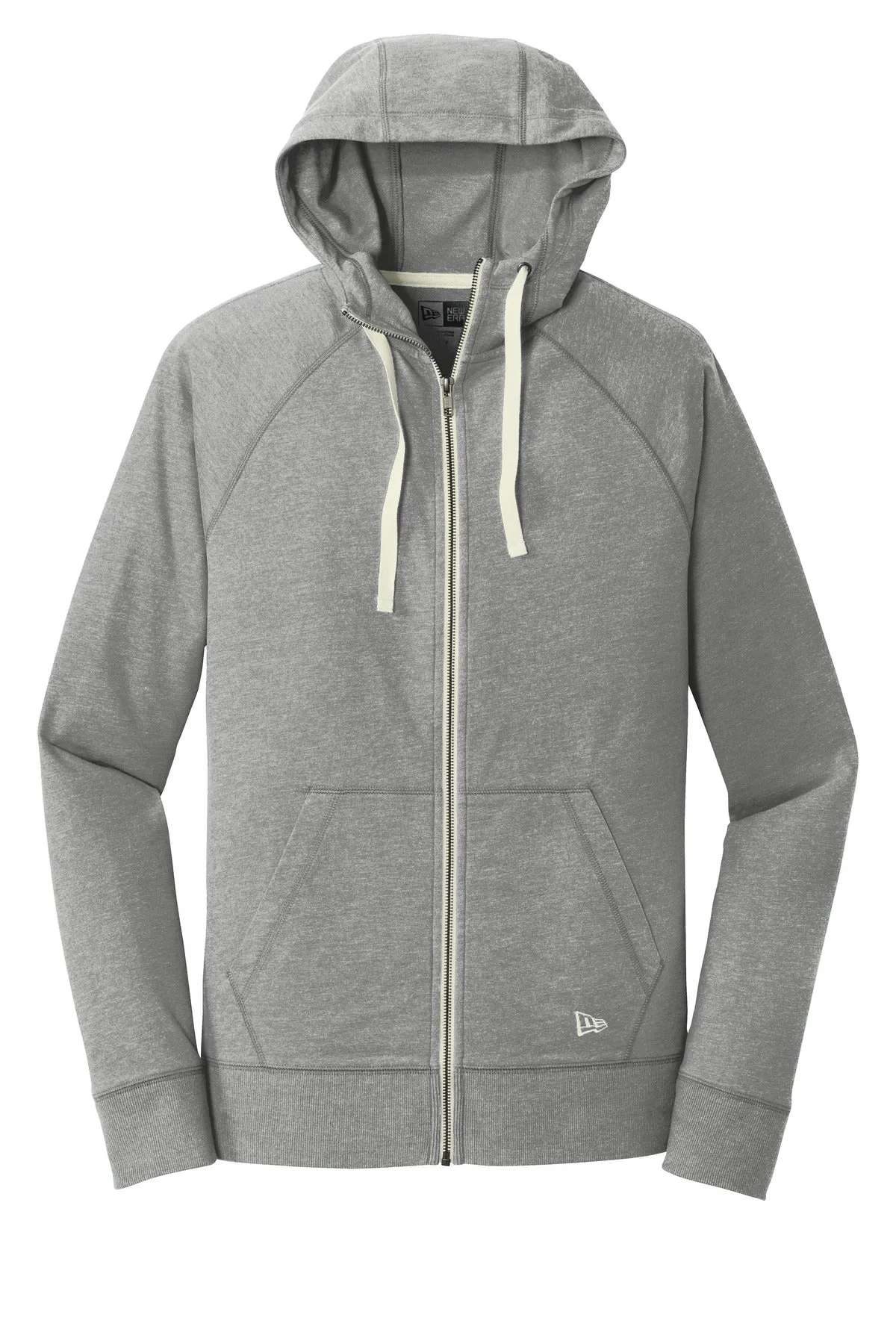 New Era Men's Sueded Cotton Blend Full-Zip Hoodie. NEA122