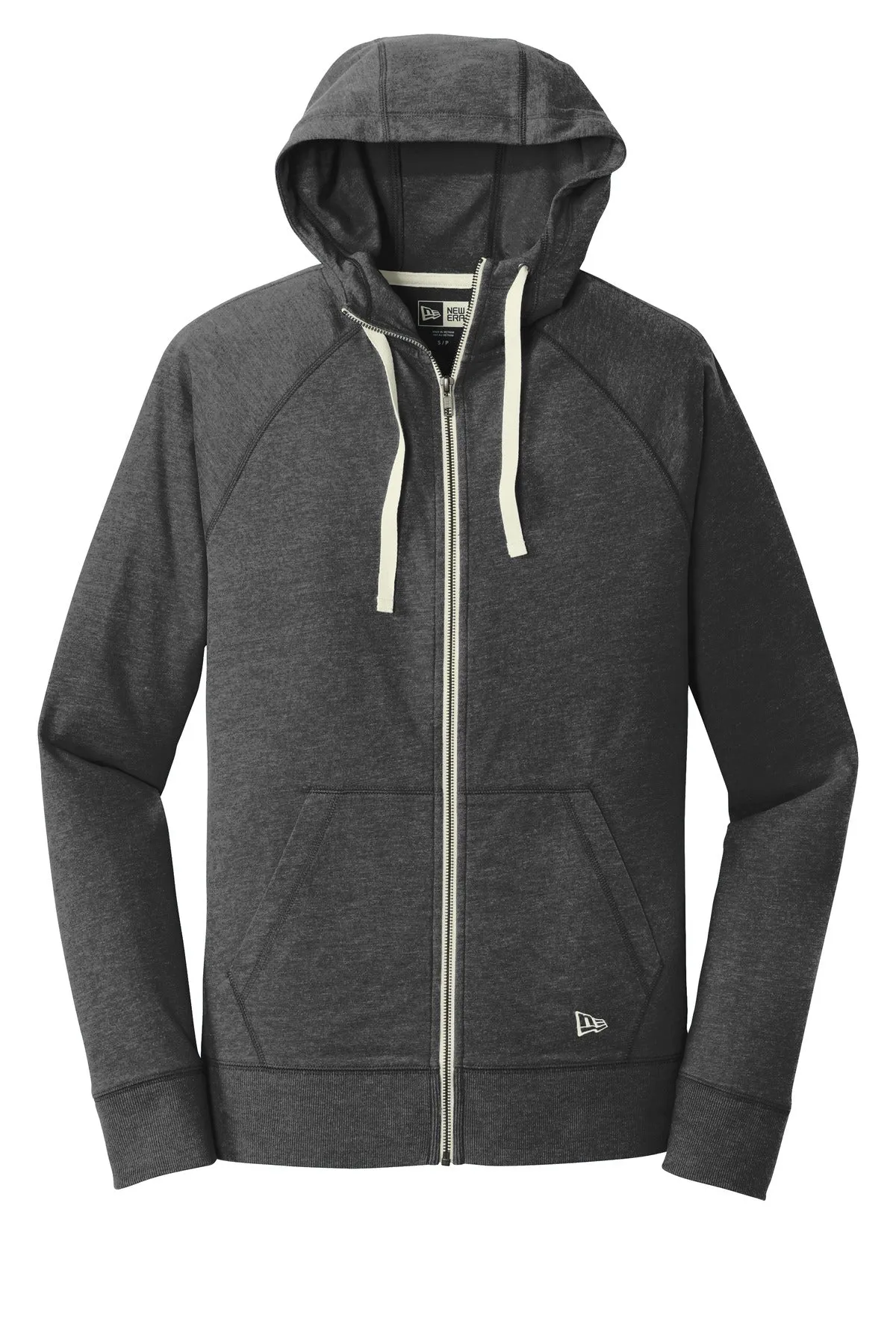 New Era Men's Sueded Cotton Blend Full-Zip Hoodie. NEA122