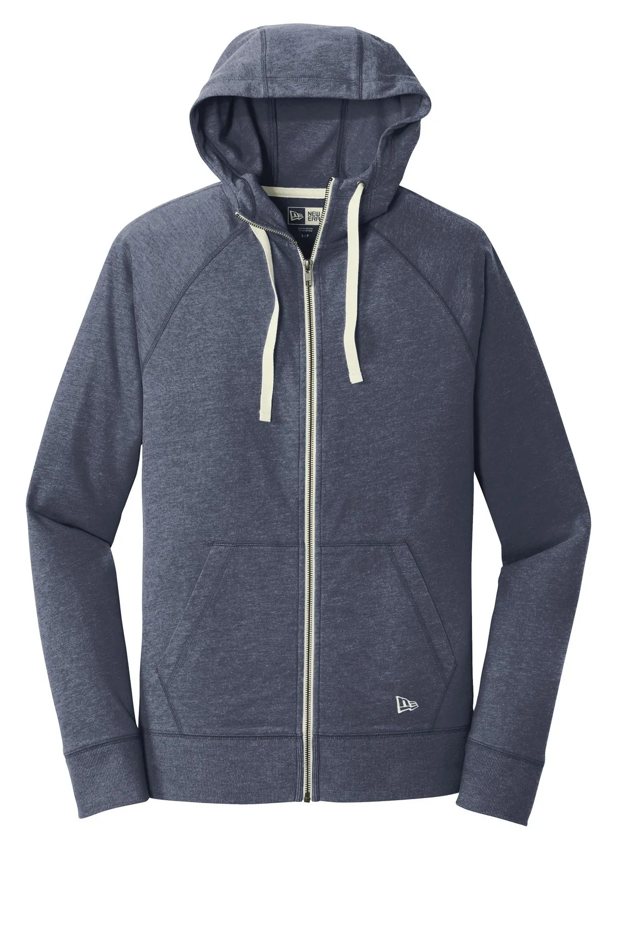 New Era Men's Sueded Cotton Blend Full-Zip Hoodie. NEA122