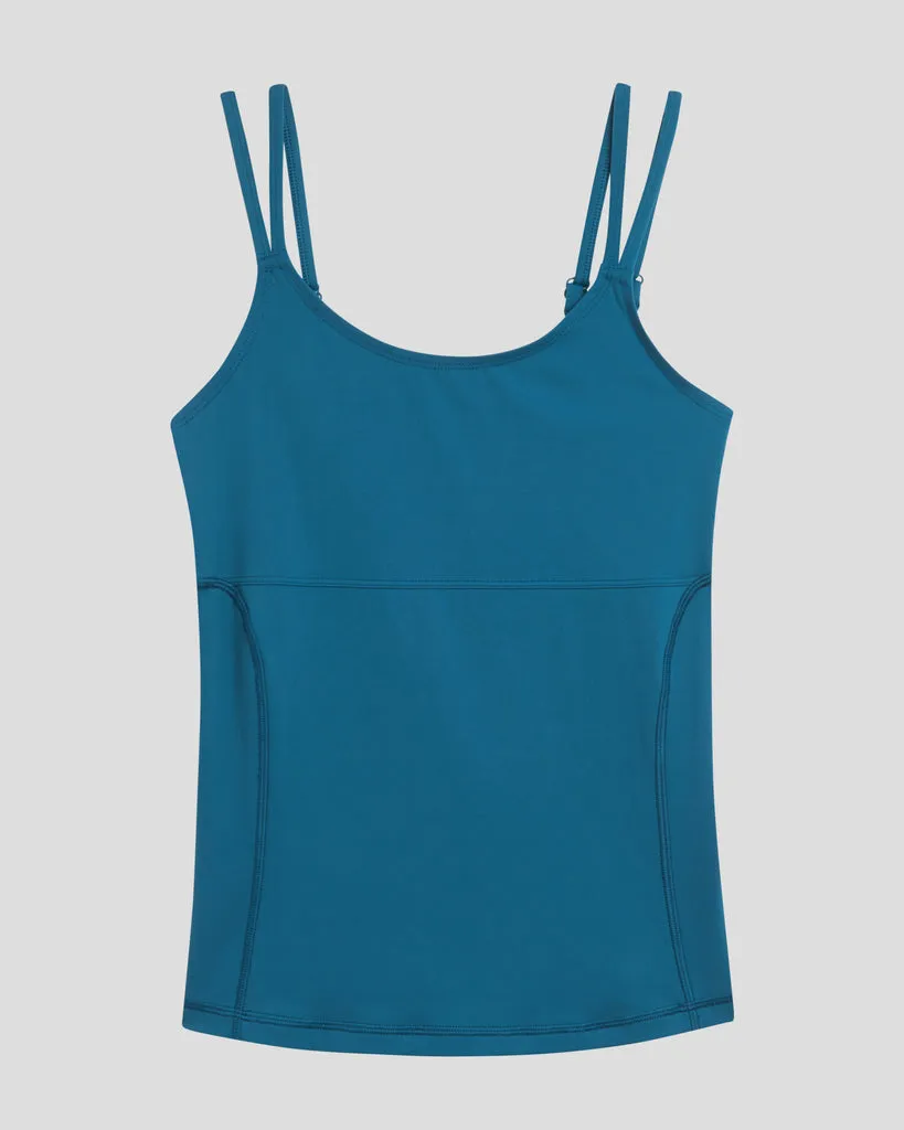 Next-to-Naked Tank - Deep Teal