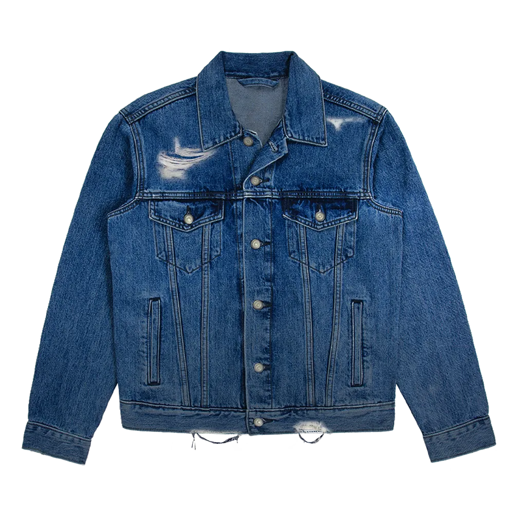 Nicki Flag Denim Jacket