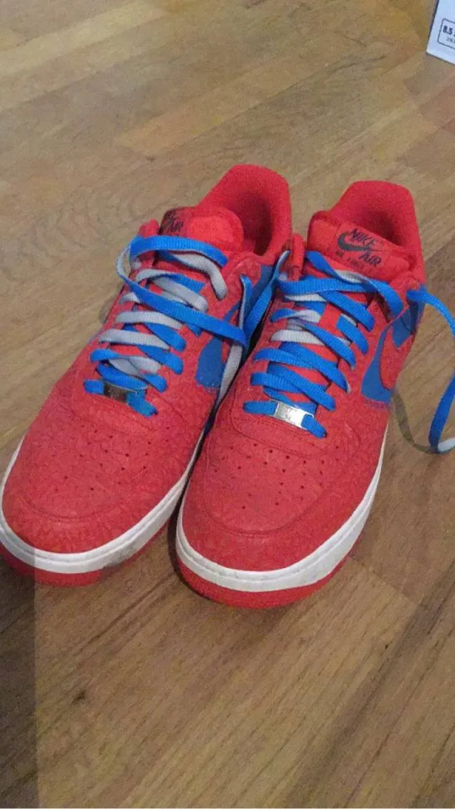 Nike air force 1 - blue/red elepant