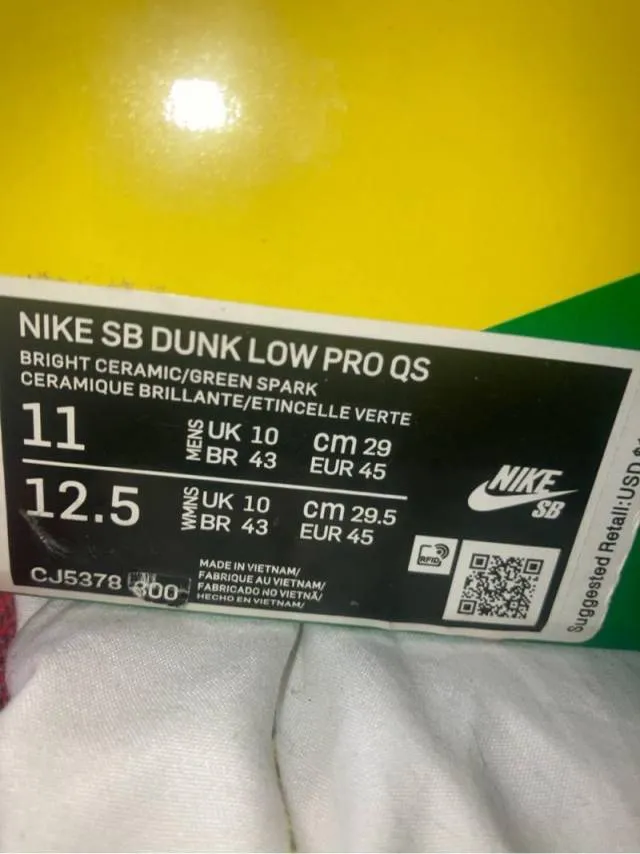 Nike dunk (Grateful dead)