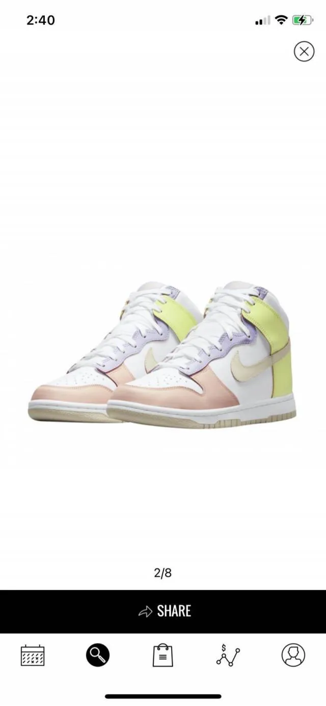 Nike dunk high wmns cashmere