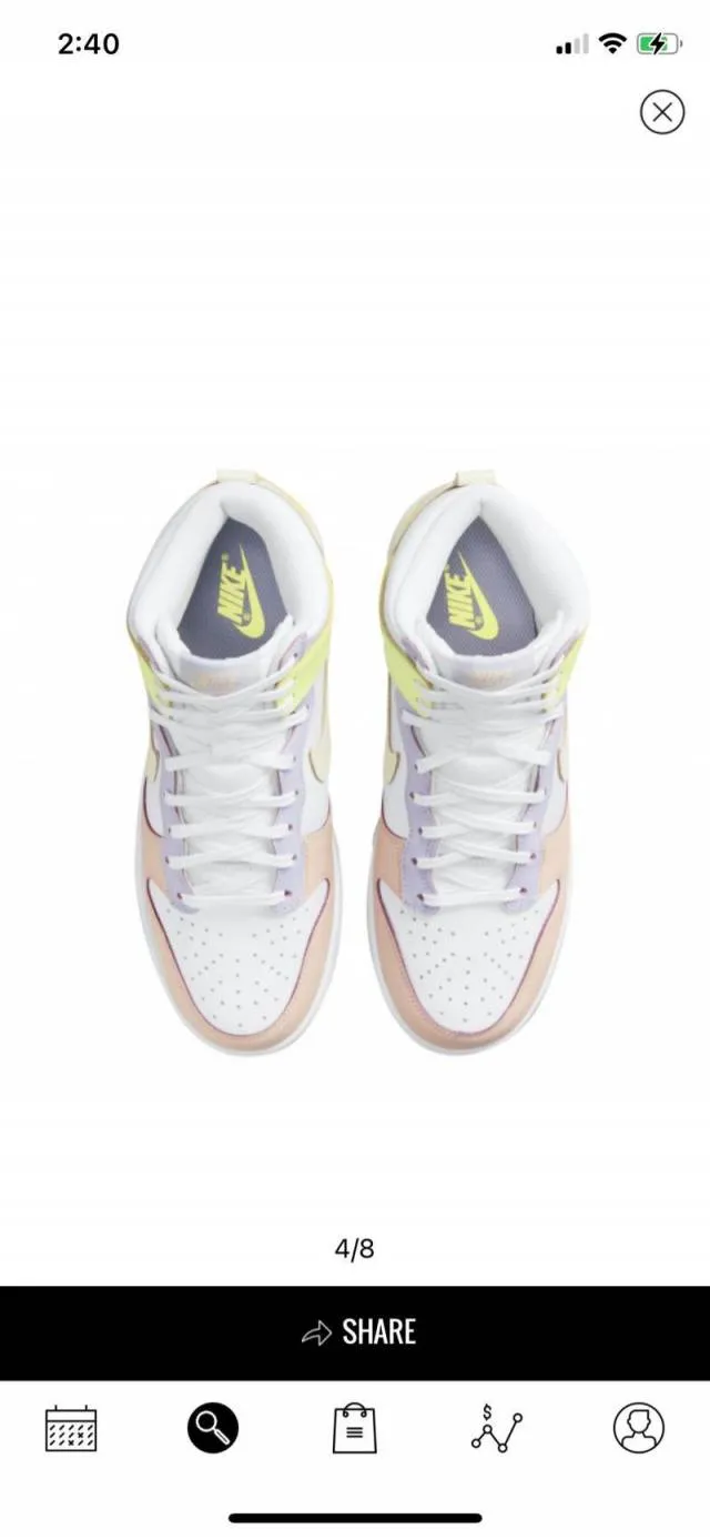 Nike dunk high wmns cashmere