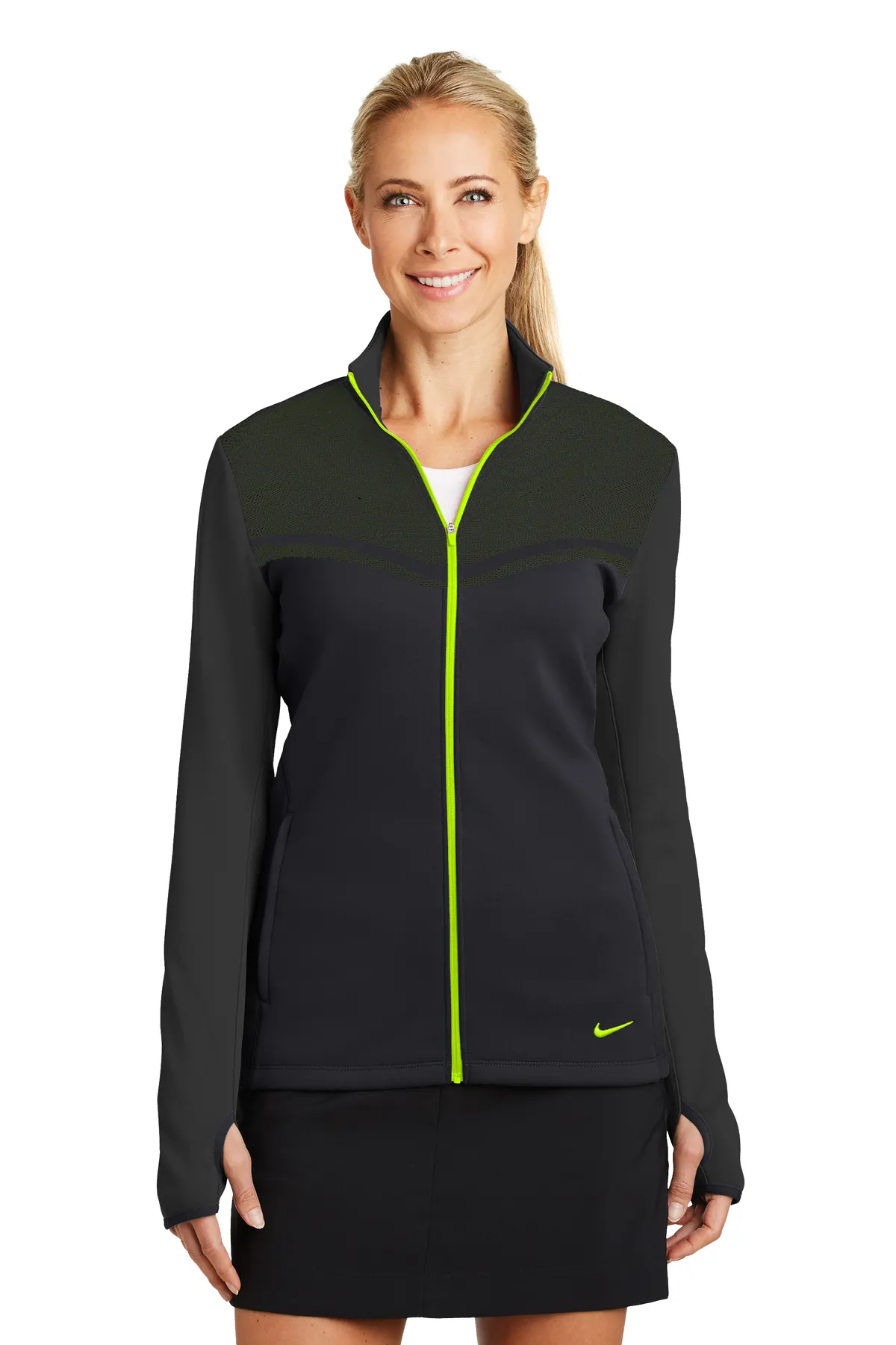 Nike Golf Women's Therma-Fit Hypervis Jacket - Full-Zip