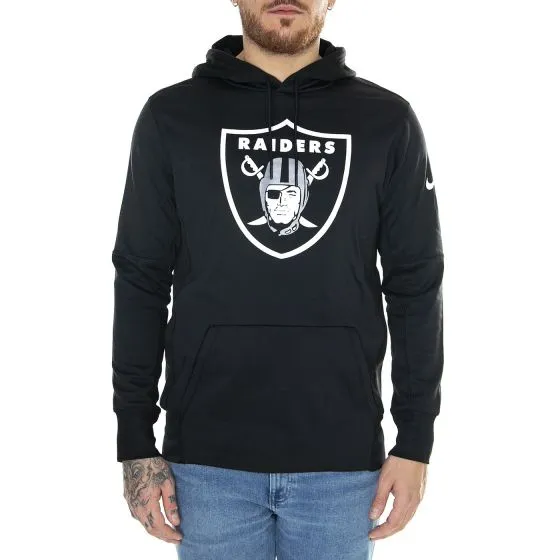 Nike Nike Prime Logo Therma Pullover Hoodie Las Vegas Raiders Black