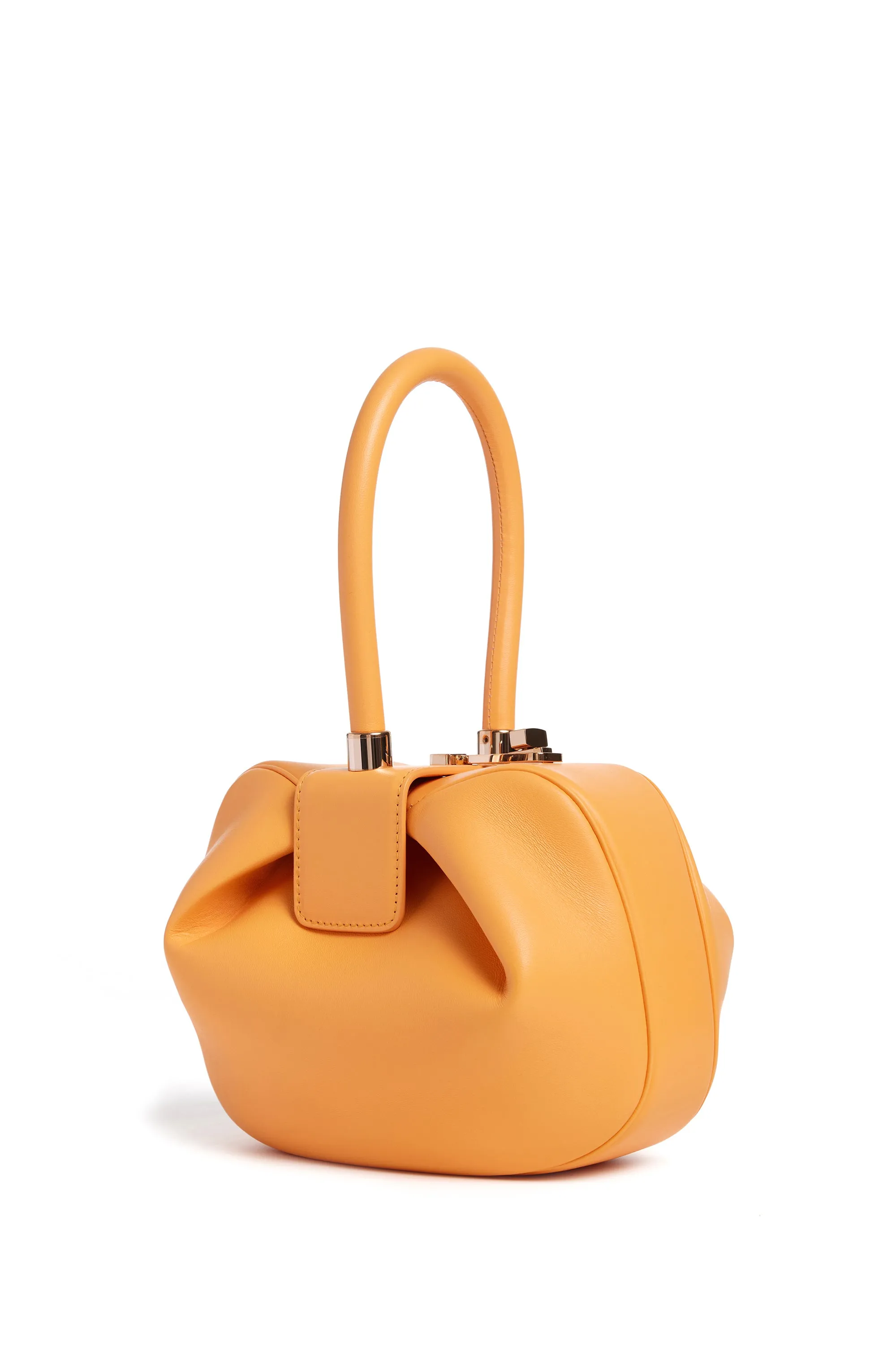 Nina Bag in Fluorescent Orange Nappa Leather