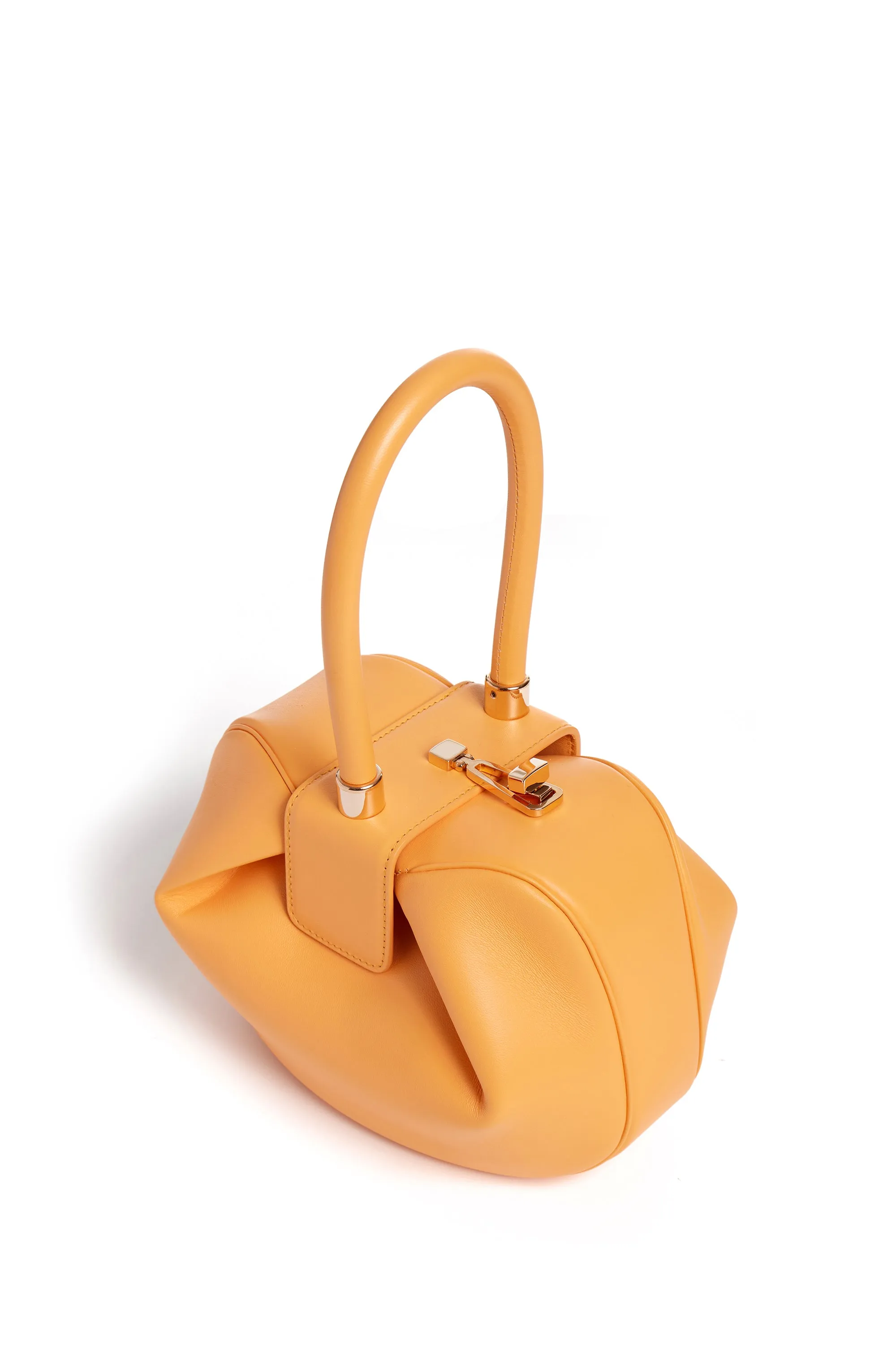 Nina Bag in Fluorescent Orange Nappa Leather