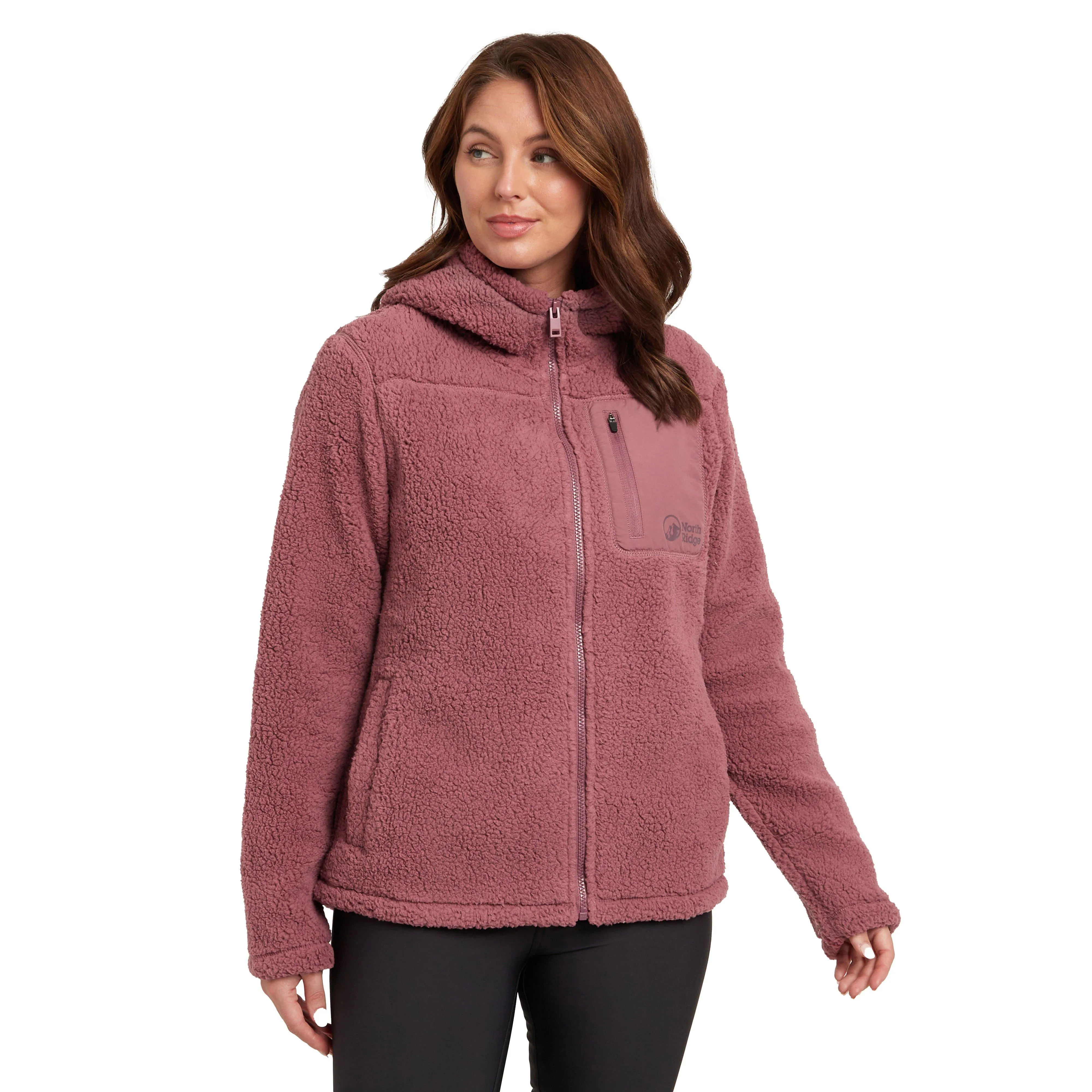 North Ridge Women's Vista Full Zip Fleece Hoodie | Ultimate Outdoors