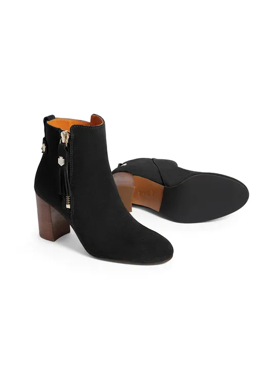 Oakham black Heeled Ankle Boots