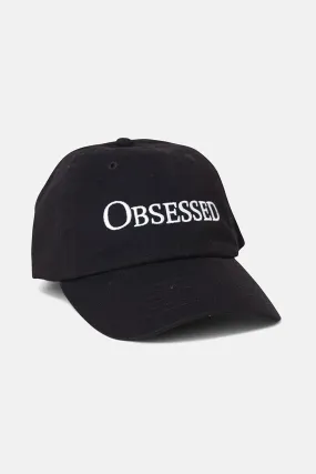 Obsessed Dad Cap Black