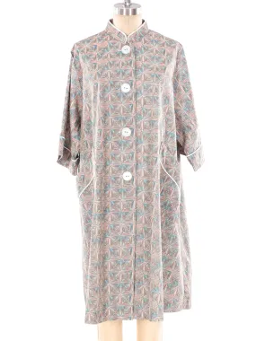 Optical Printed Swing Dress