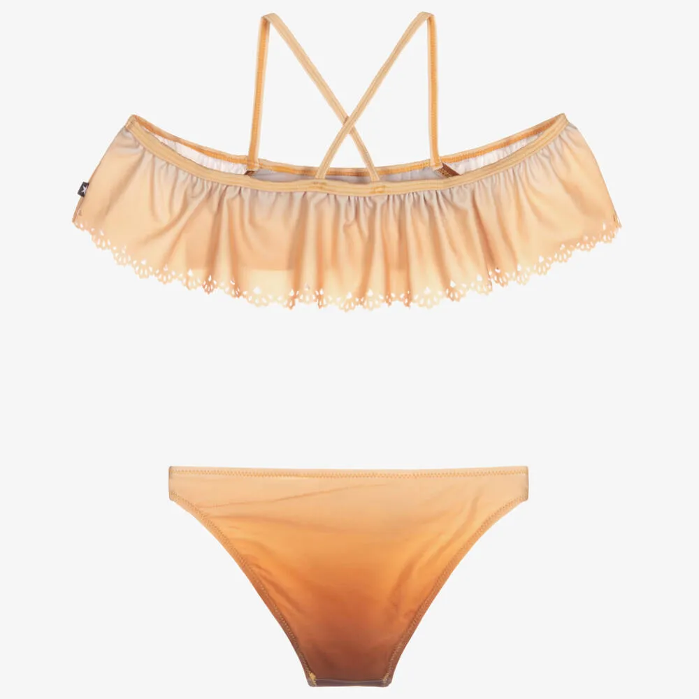 Orange Ombré Bikini (UPF 50+)
