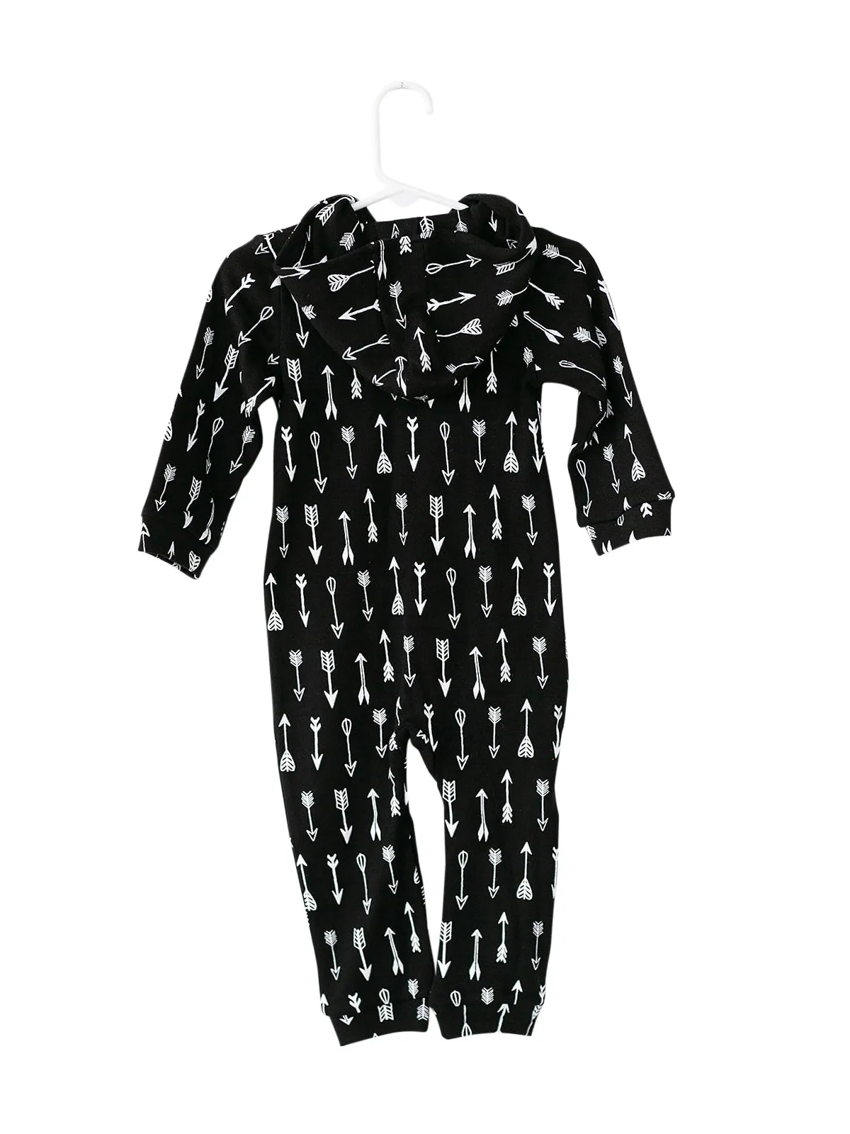 Organic Hoodie Zip Coverall -  Prints