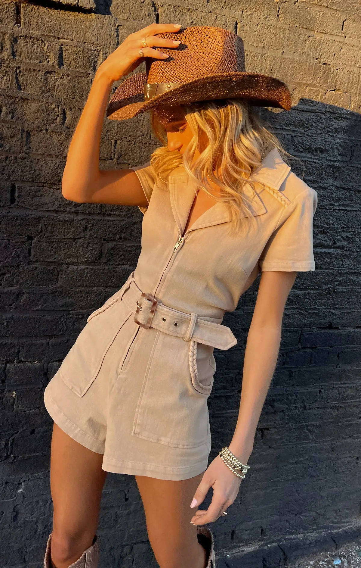 Outlaw Romper ~ Tanline