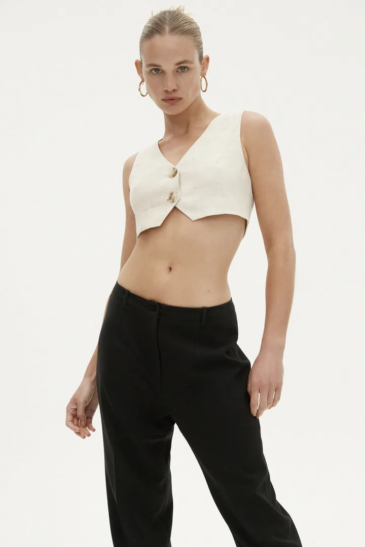 Ownley      OWNLEY - Mya Vest (Sandstone)