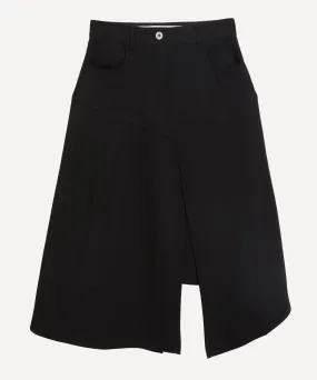 Patchwork A-Line Skirt