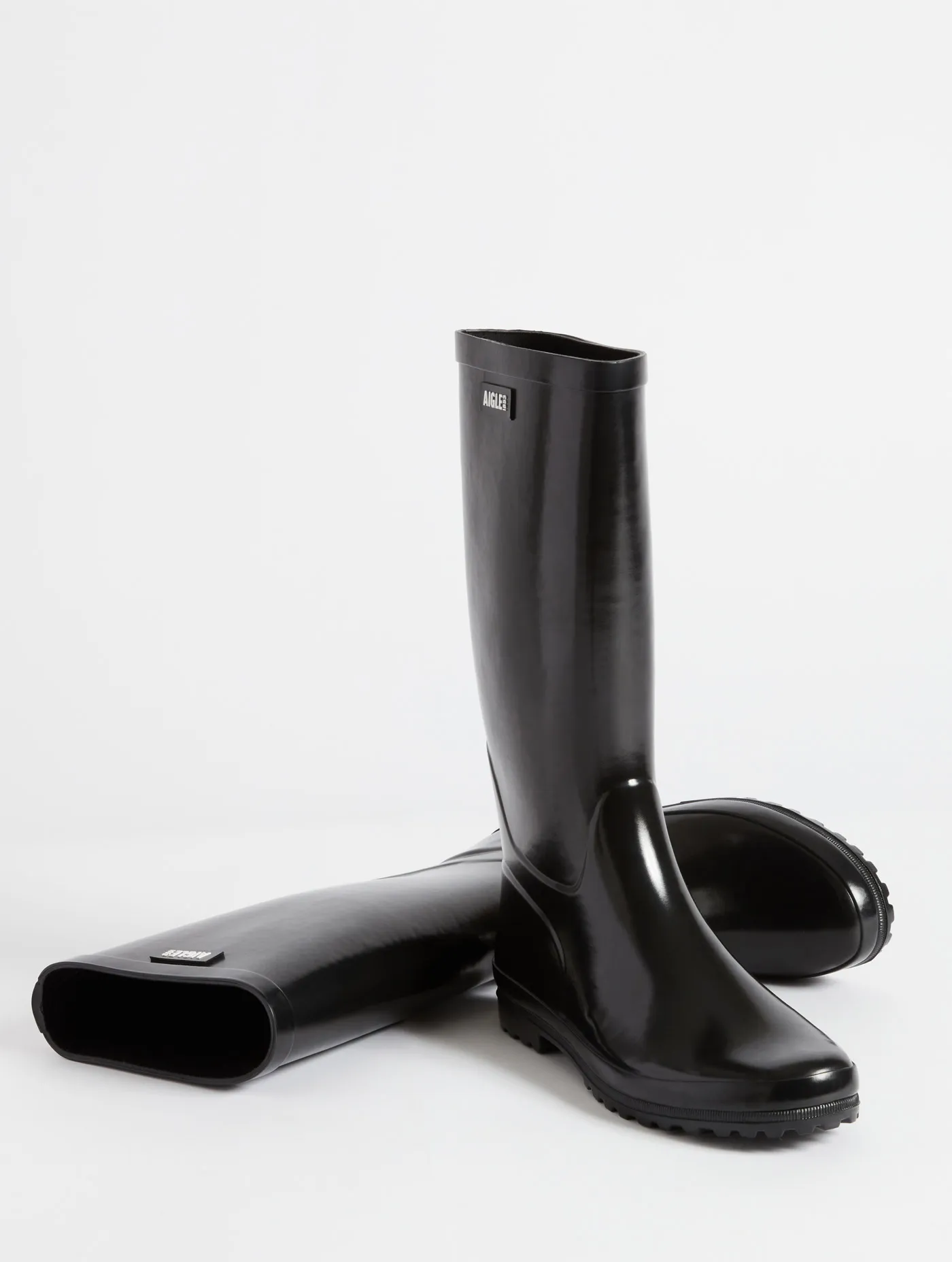 Patent rain boot