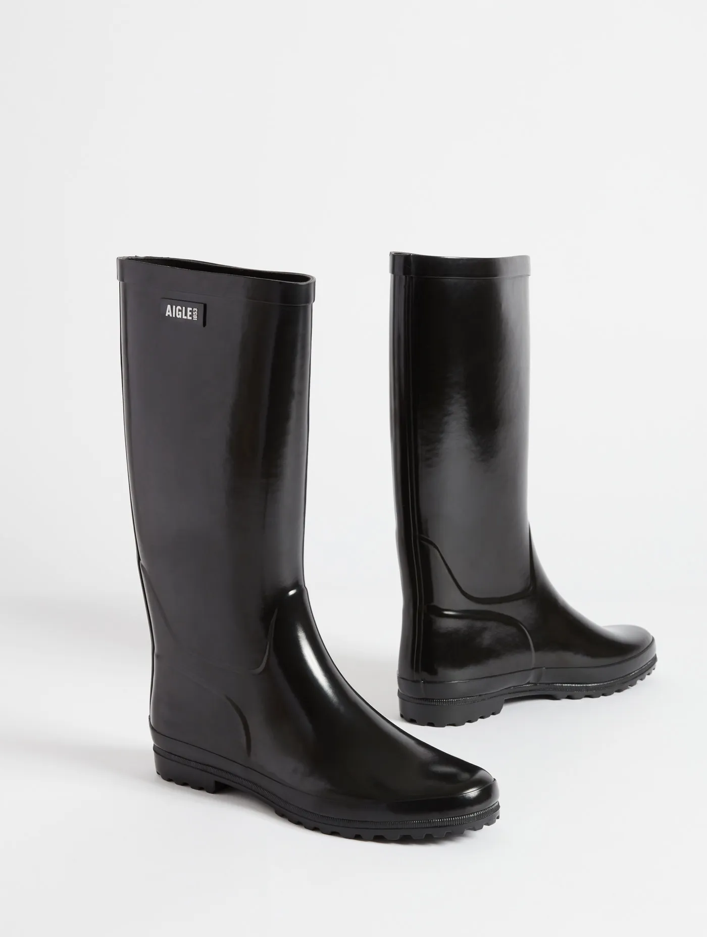 Patent rain boot