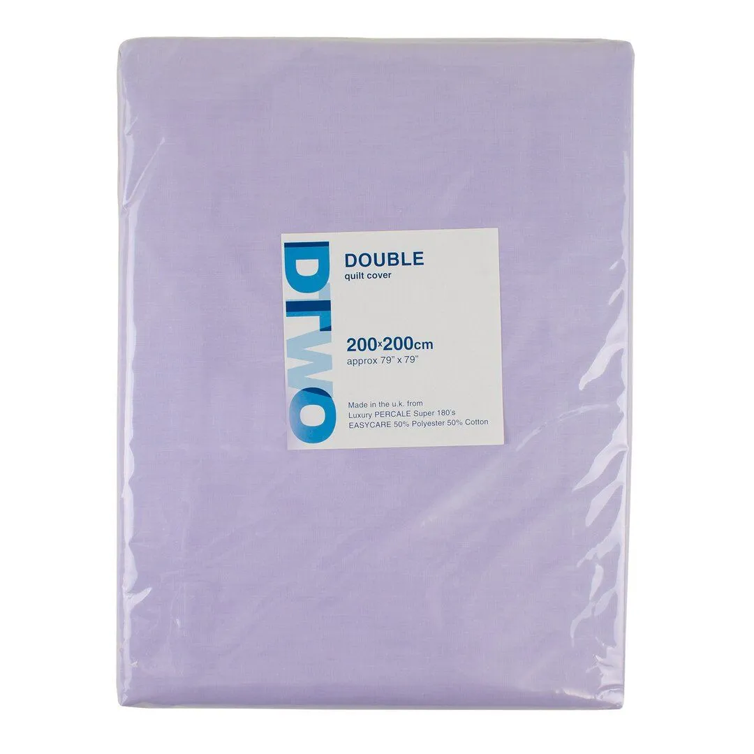 Percale 400 TC Duvet Cover