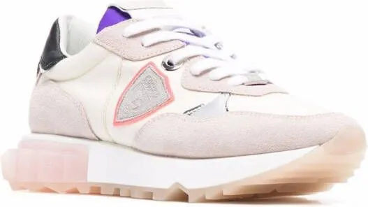 Philippe Model Paris colour-block panelled sneakers Neutrals