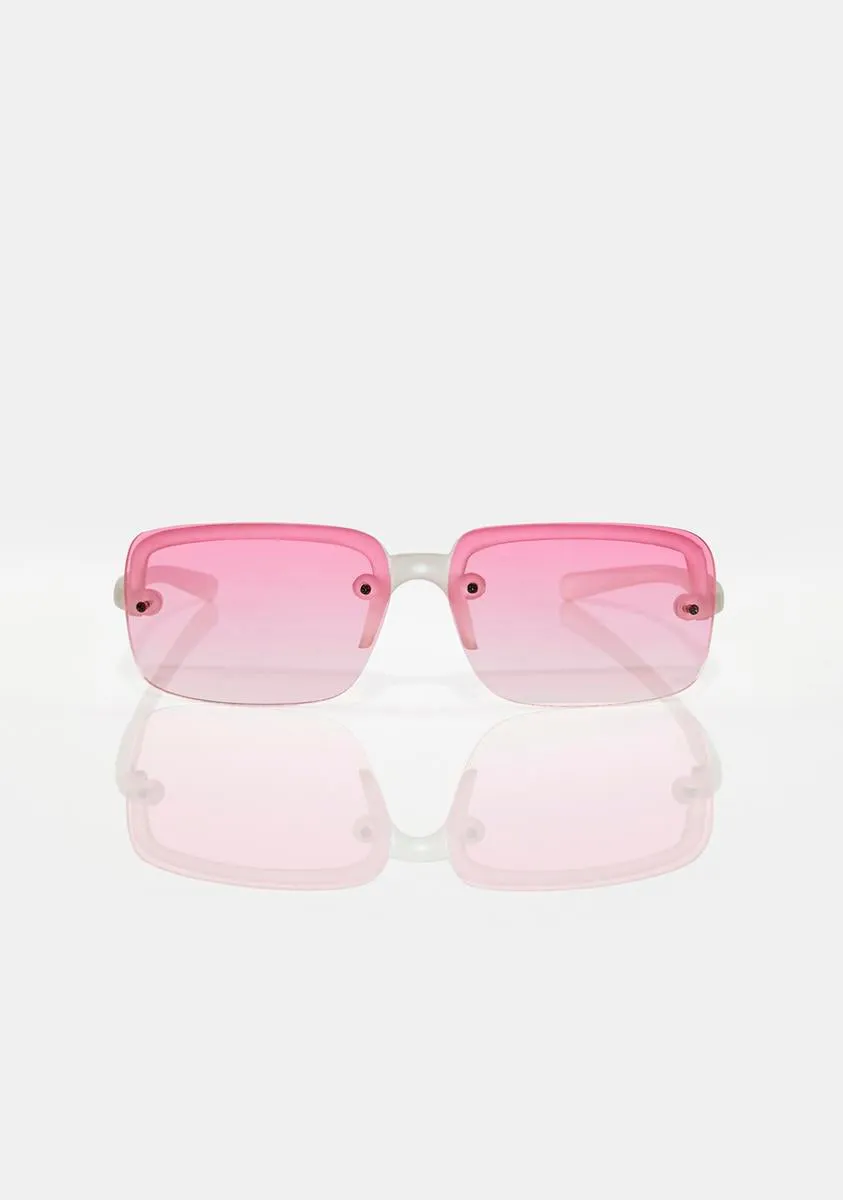 Pink Foxy Sunglasses-