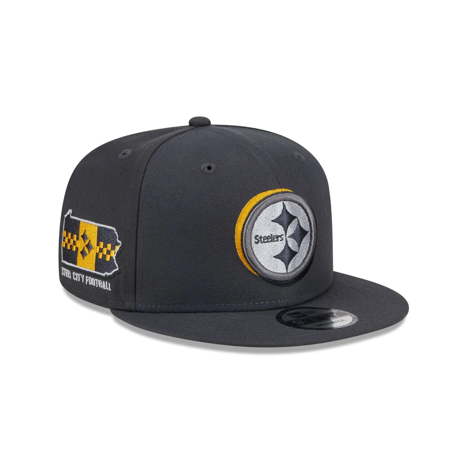 Pittsburgh Steelers 2024 Draft 9FIFTY Snapback Hat