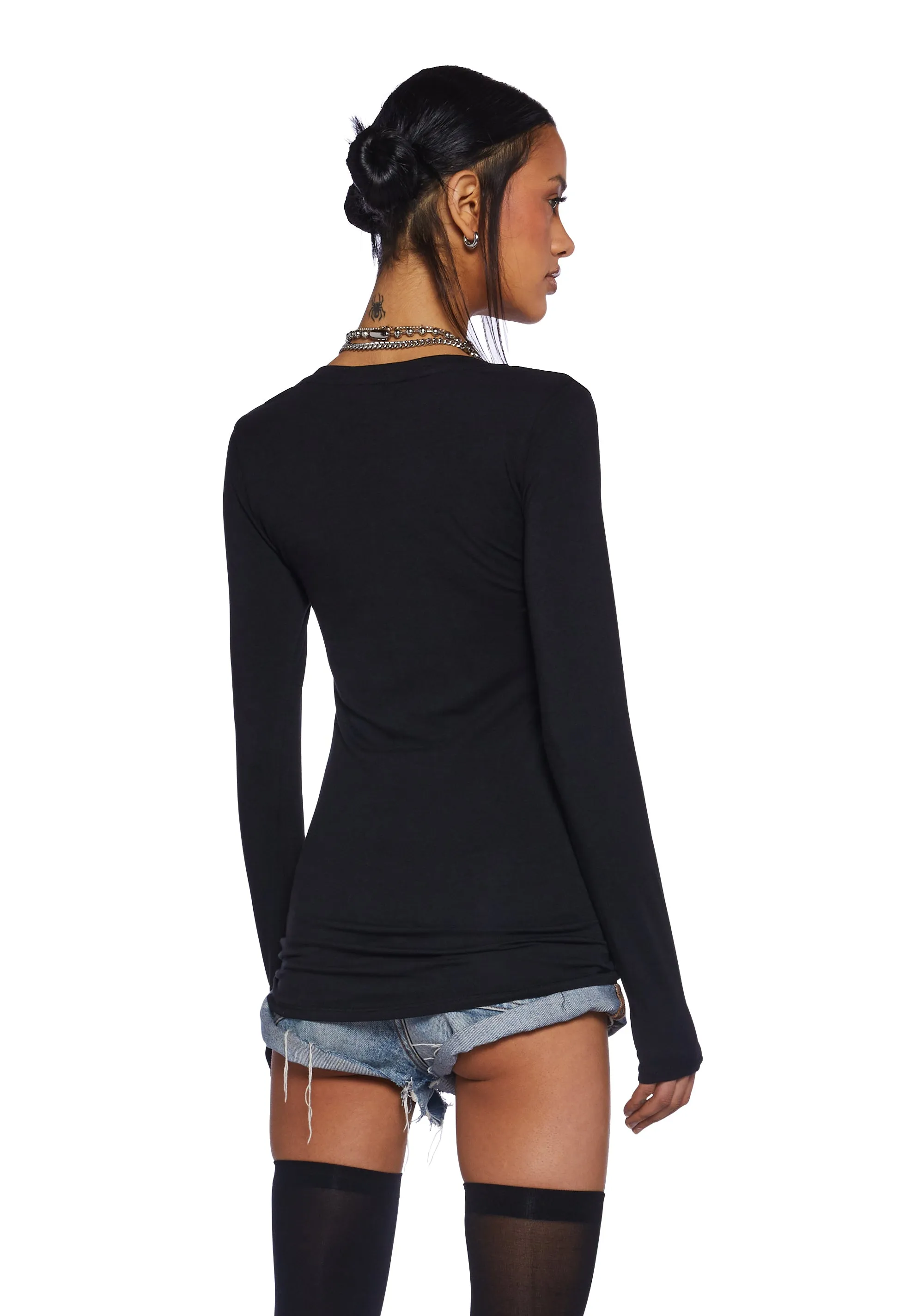 Plus Revenge Served Sweet Thermal Romper-