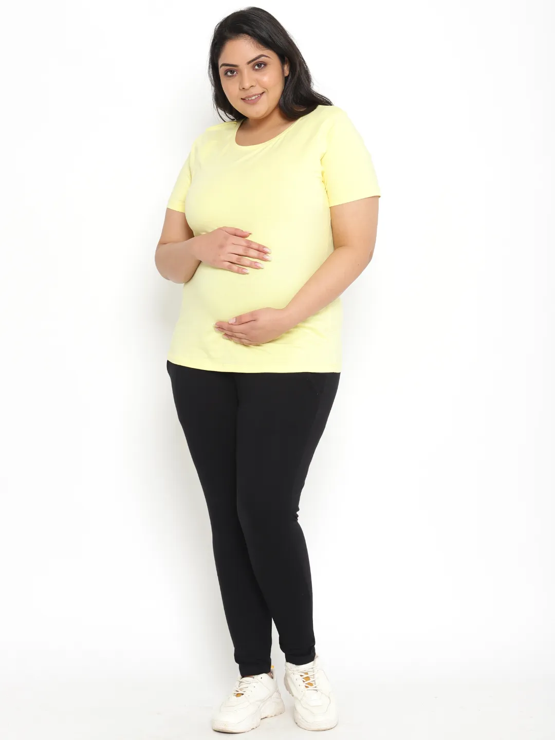 Plus-Size Maternity Leggings