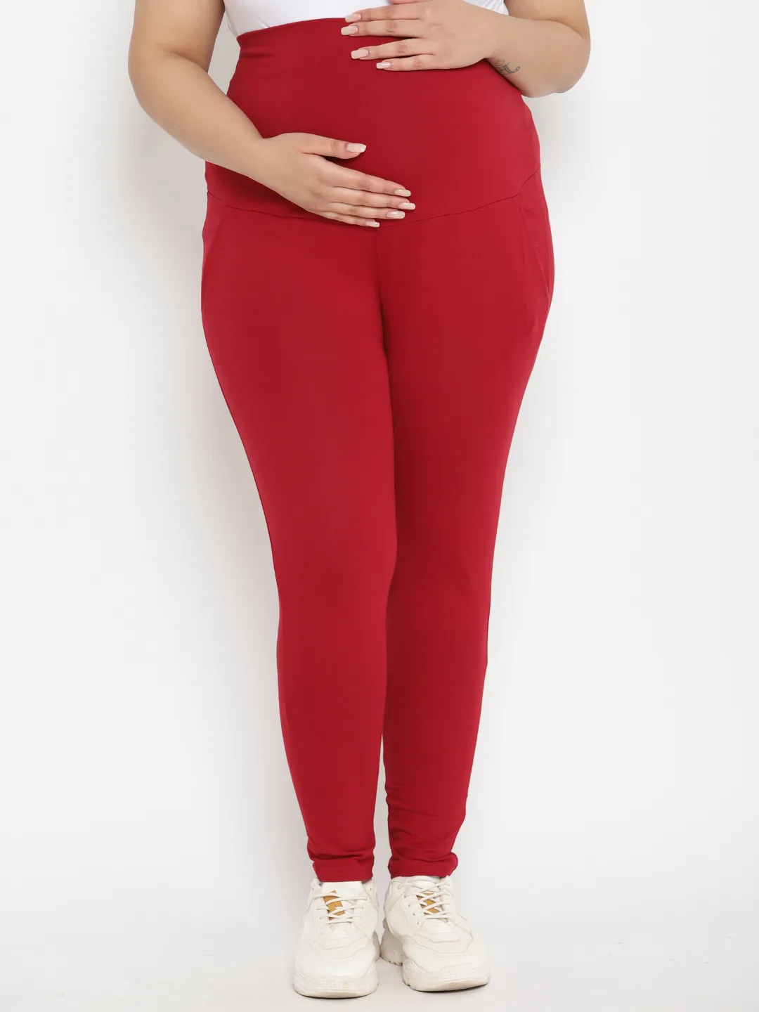 Plus-Size Maternity Leggings