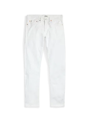 Polo ralph lauren  Cotton slim-fit jeans - White