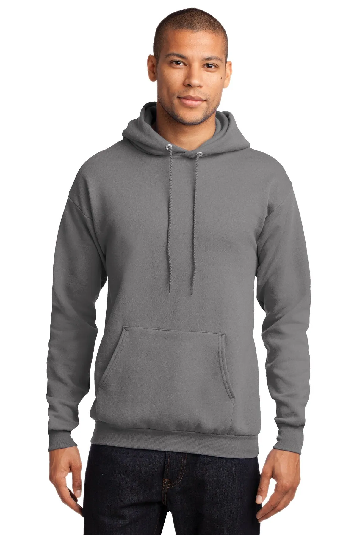 Port & Company - Men's Core Fleece Pullover Hooded Sweatshirt 4 of 4