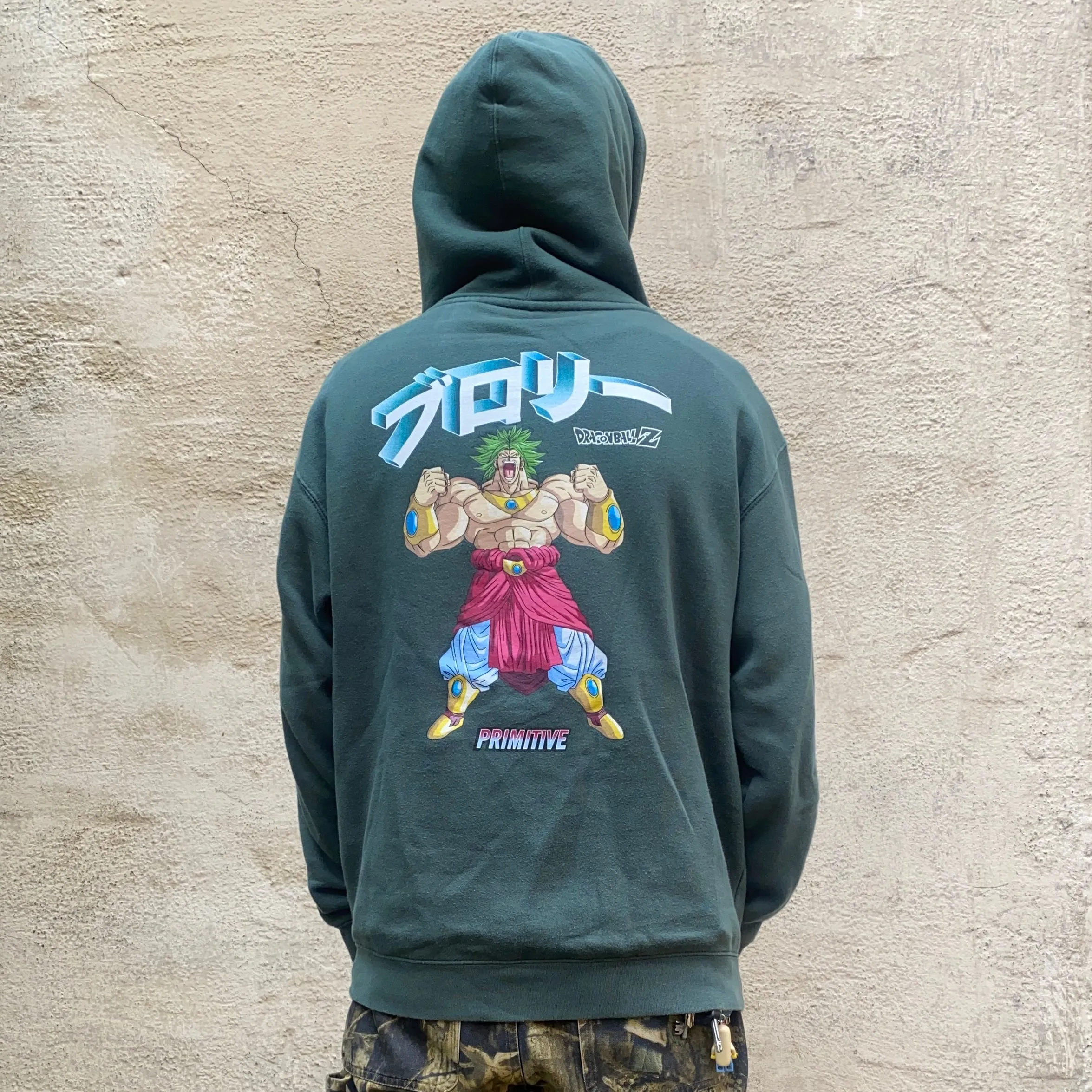 Primitive Dragonball Green Hoodie