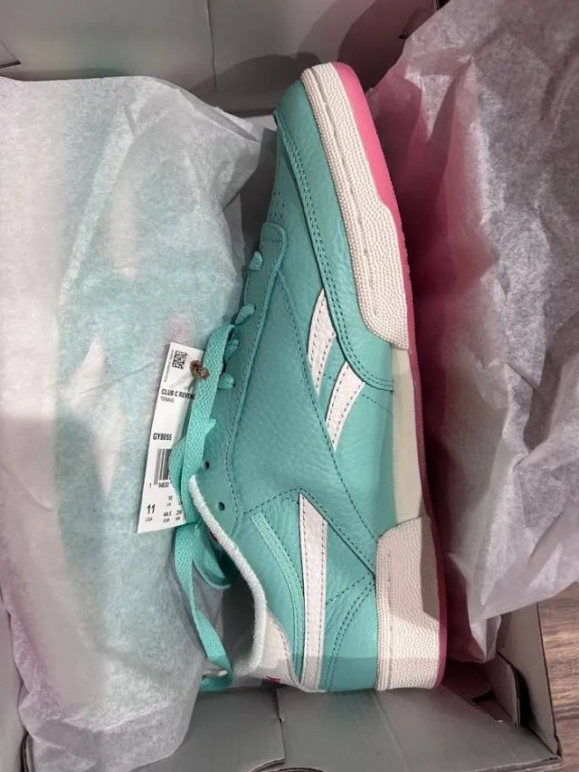 Prince Reebok Classic Club C Revenge Semi Pixel Mint Cha...