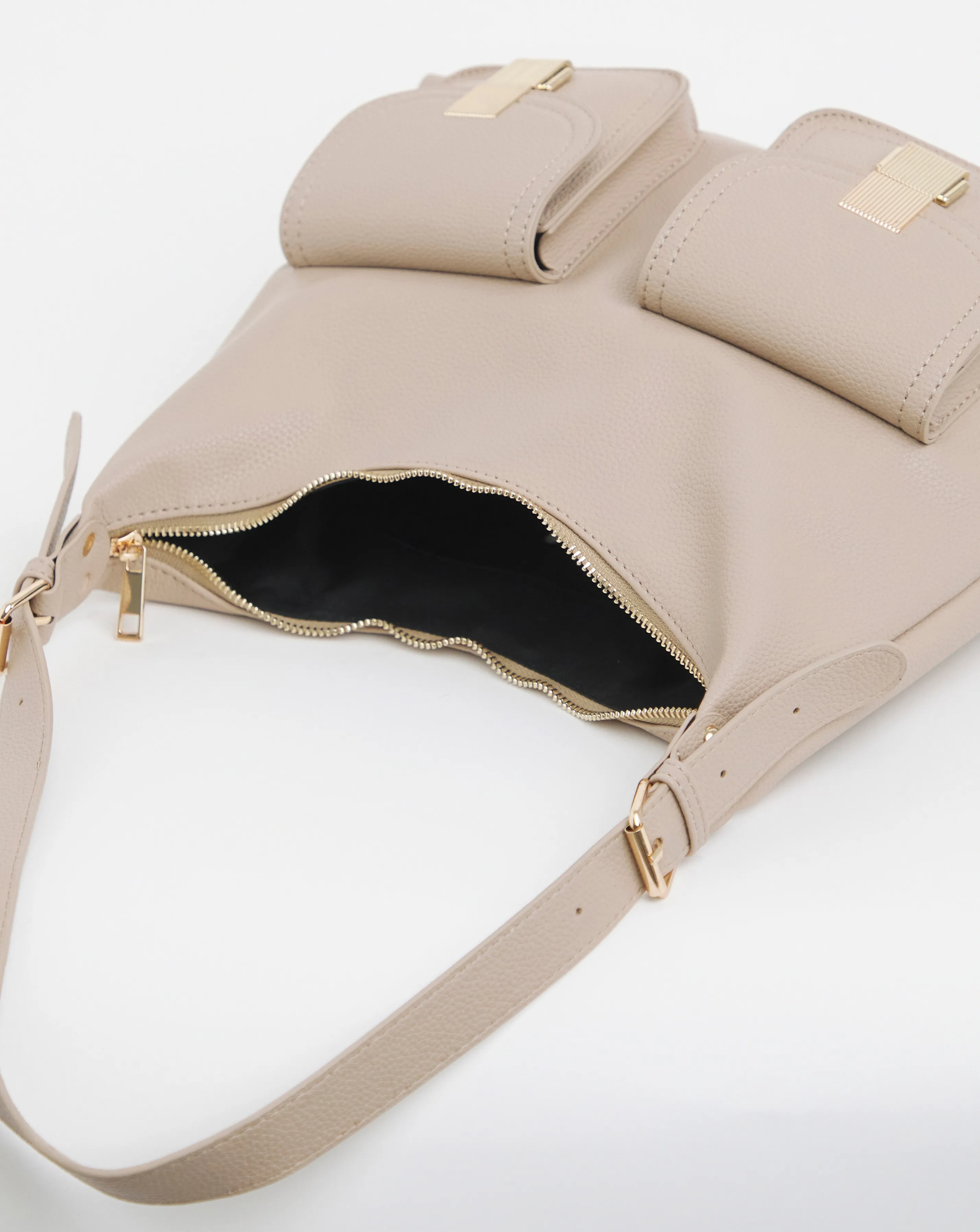 PU Utility Shoulder Bag