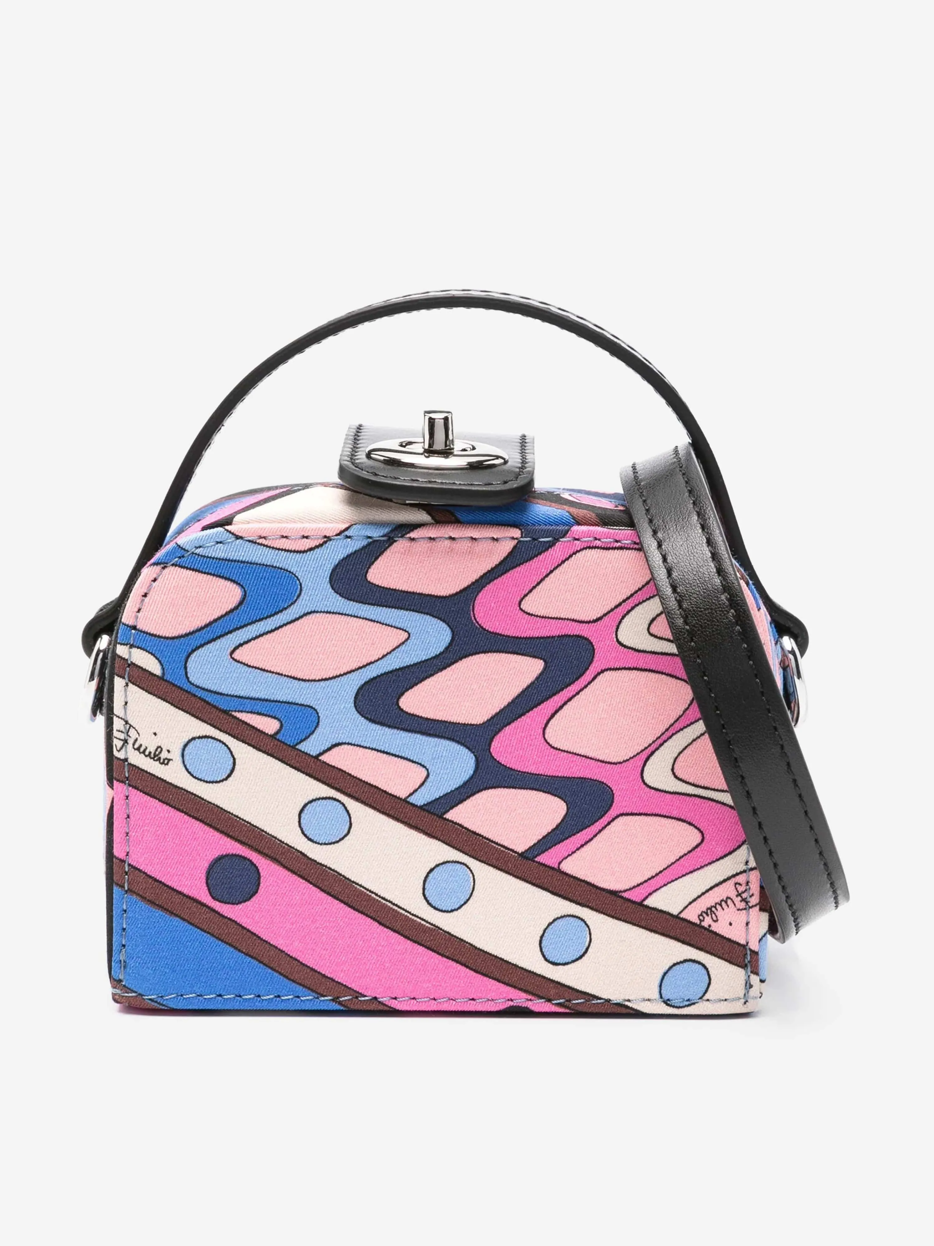 Pucci Girls Vivara Print Shoulder Bag in Multicolour (14cm)