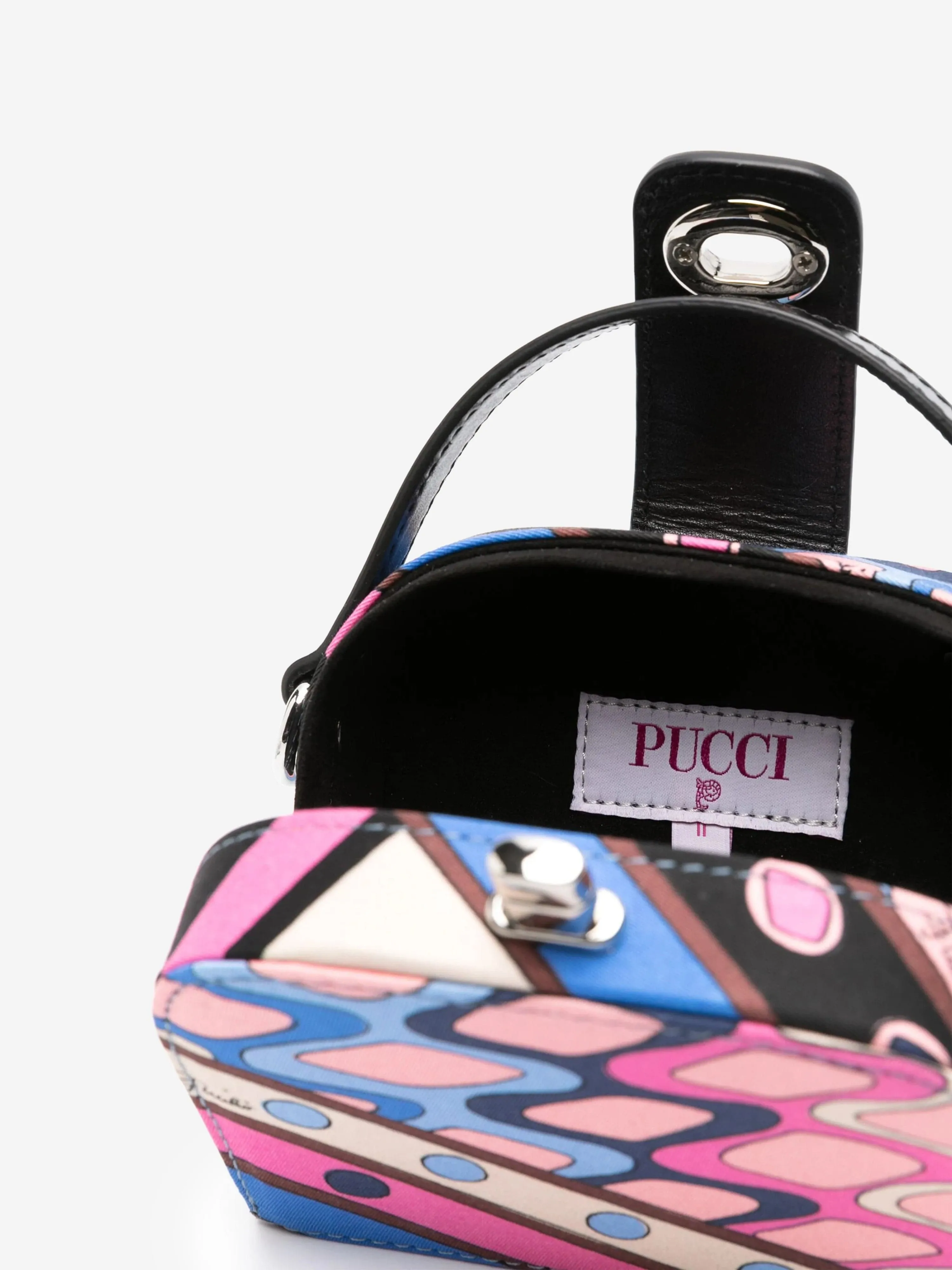 Pucci Girls Vivara Print Shoulder Bag in Multicolour (14cm)