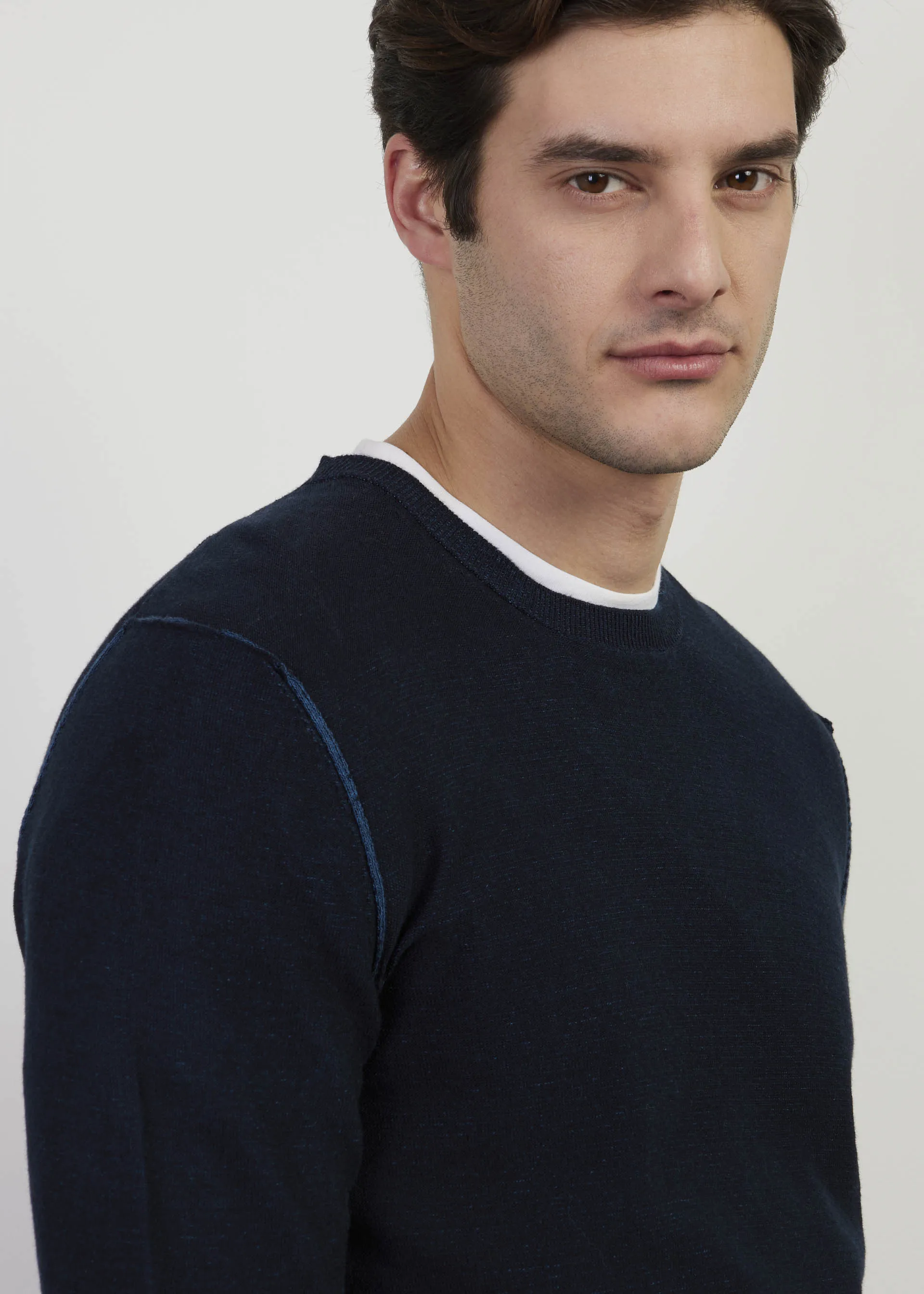 Pullover in puro cotone