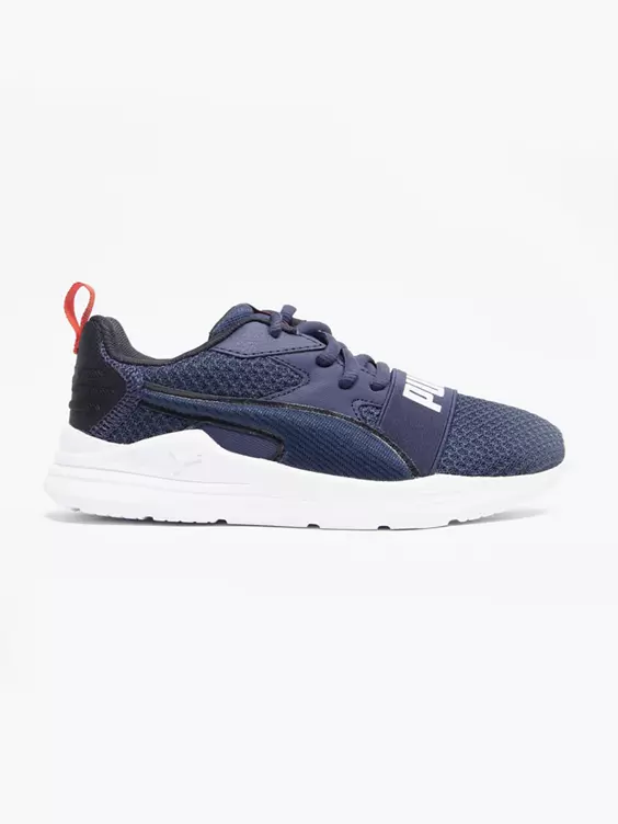 Puma  Junior Wired Run Navy Trainers