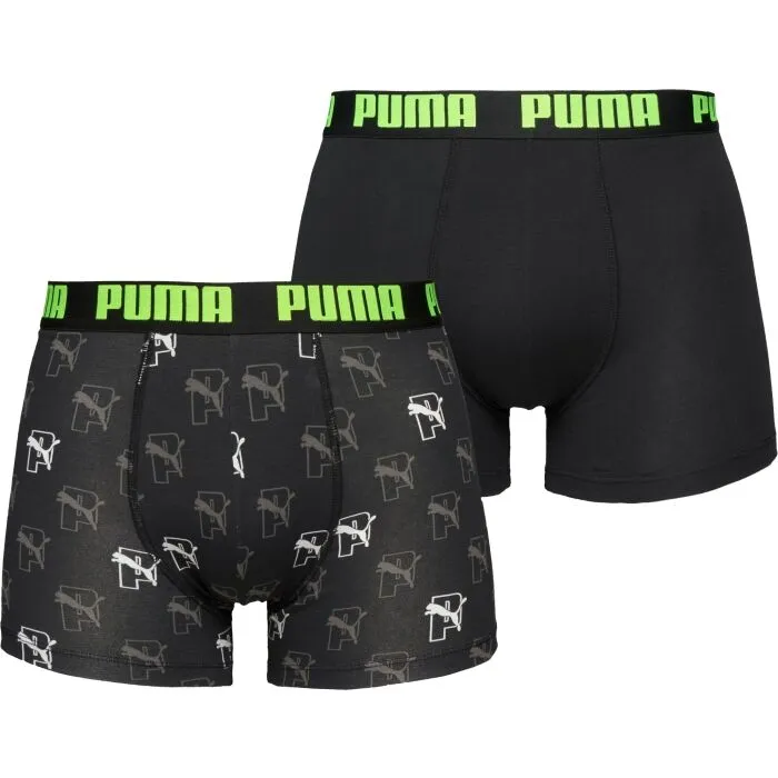 Puma MEN CAT LOGO PRINT BOXER 2P