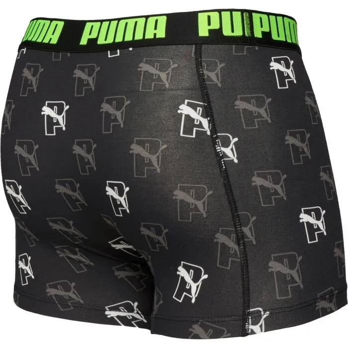 Puma MEN CAT LOGO PRINT BOXER 2P