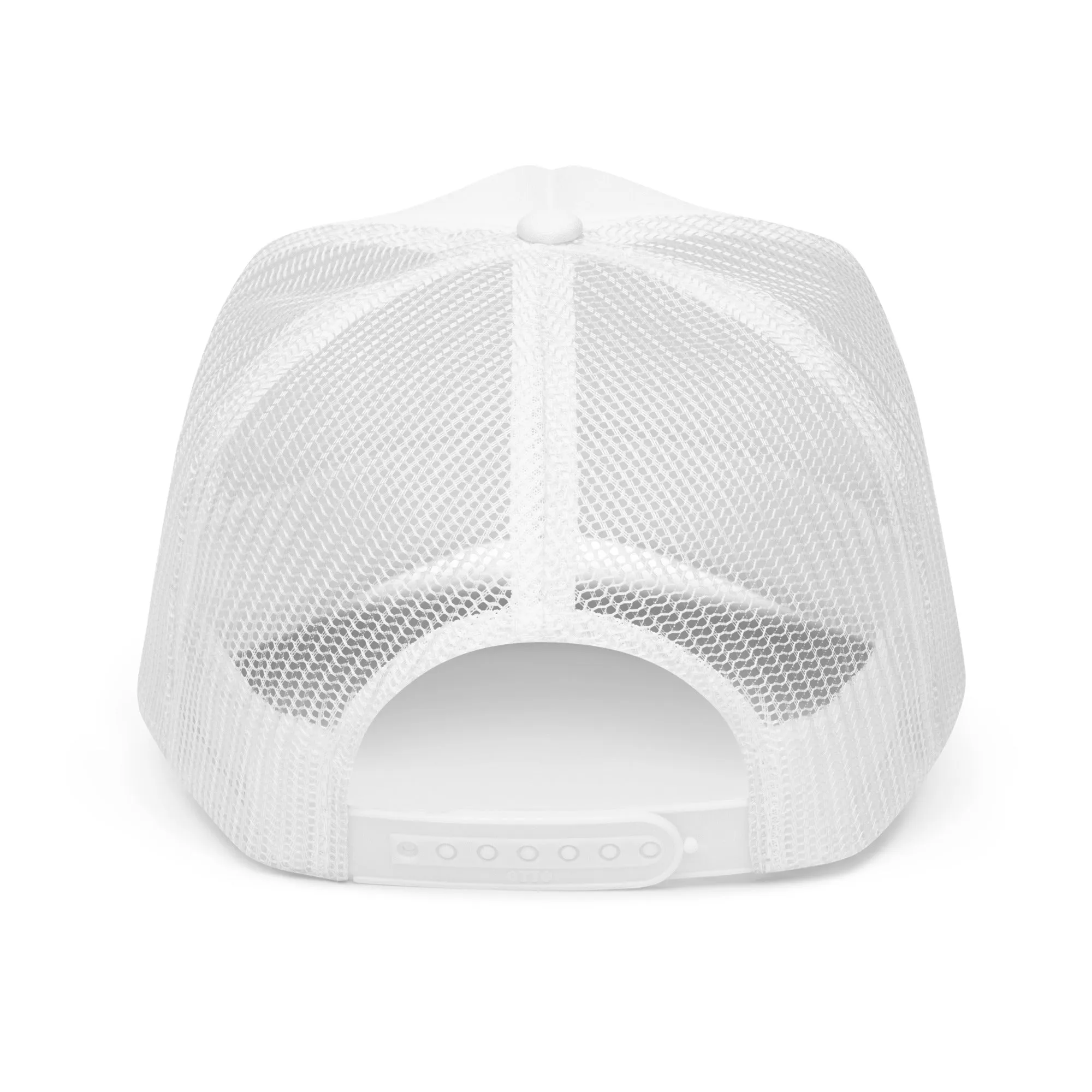 QR Code Trucker Hat White