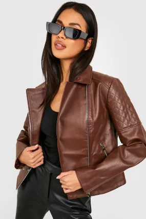 Quilted Moto Jacket