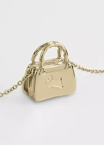 Radley London 18ct Gold Plated Handbag Charm Necklace | Kaleidoscope