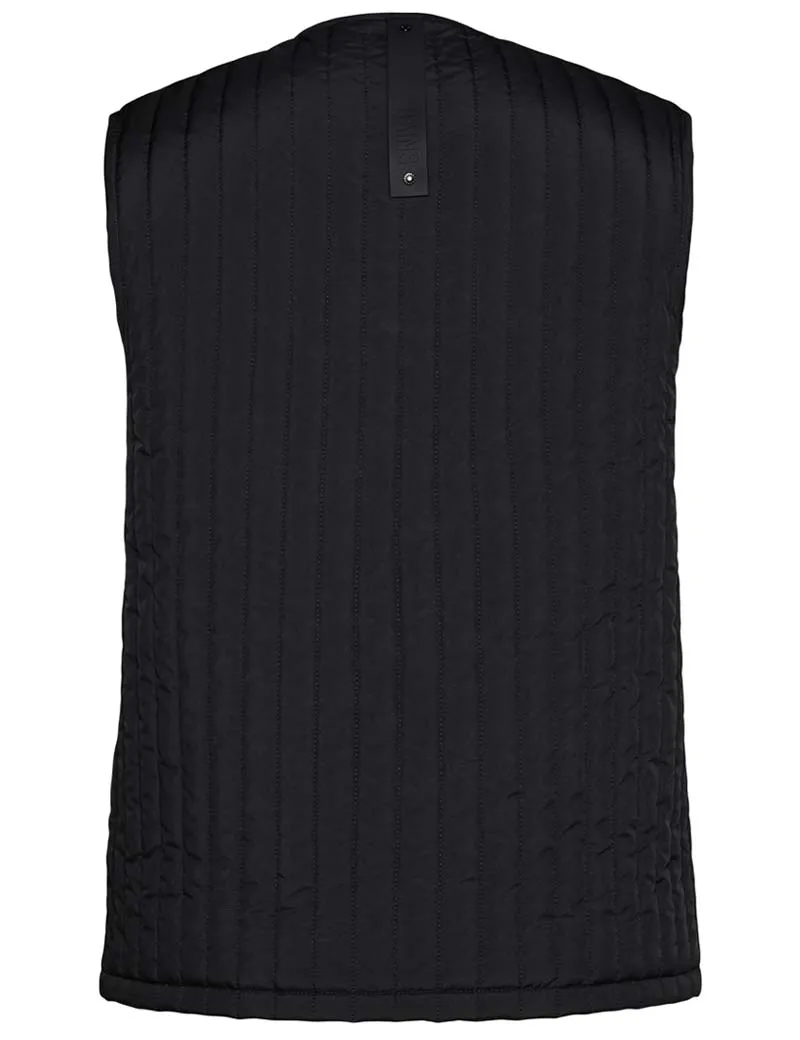 Rains 18320 Crew Liner Vest Black