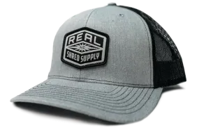 REAL Shred Supply Hat-Heather Grey/Black