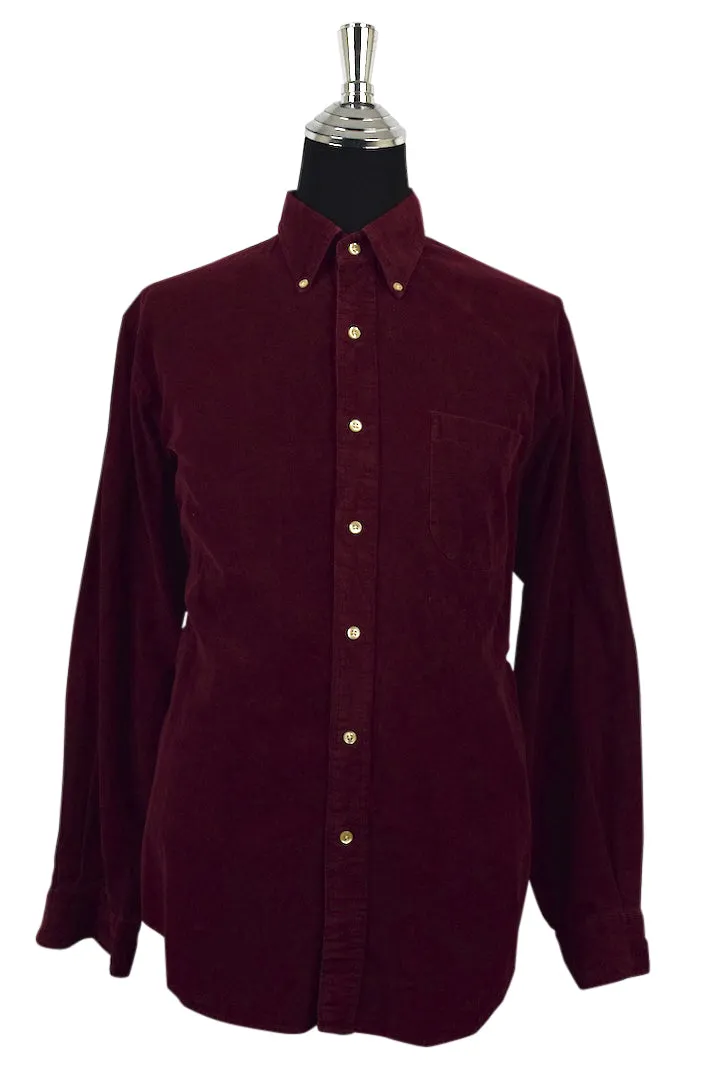 Red Corduroy Shirt