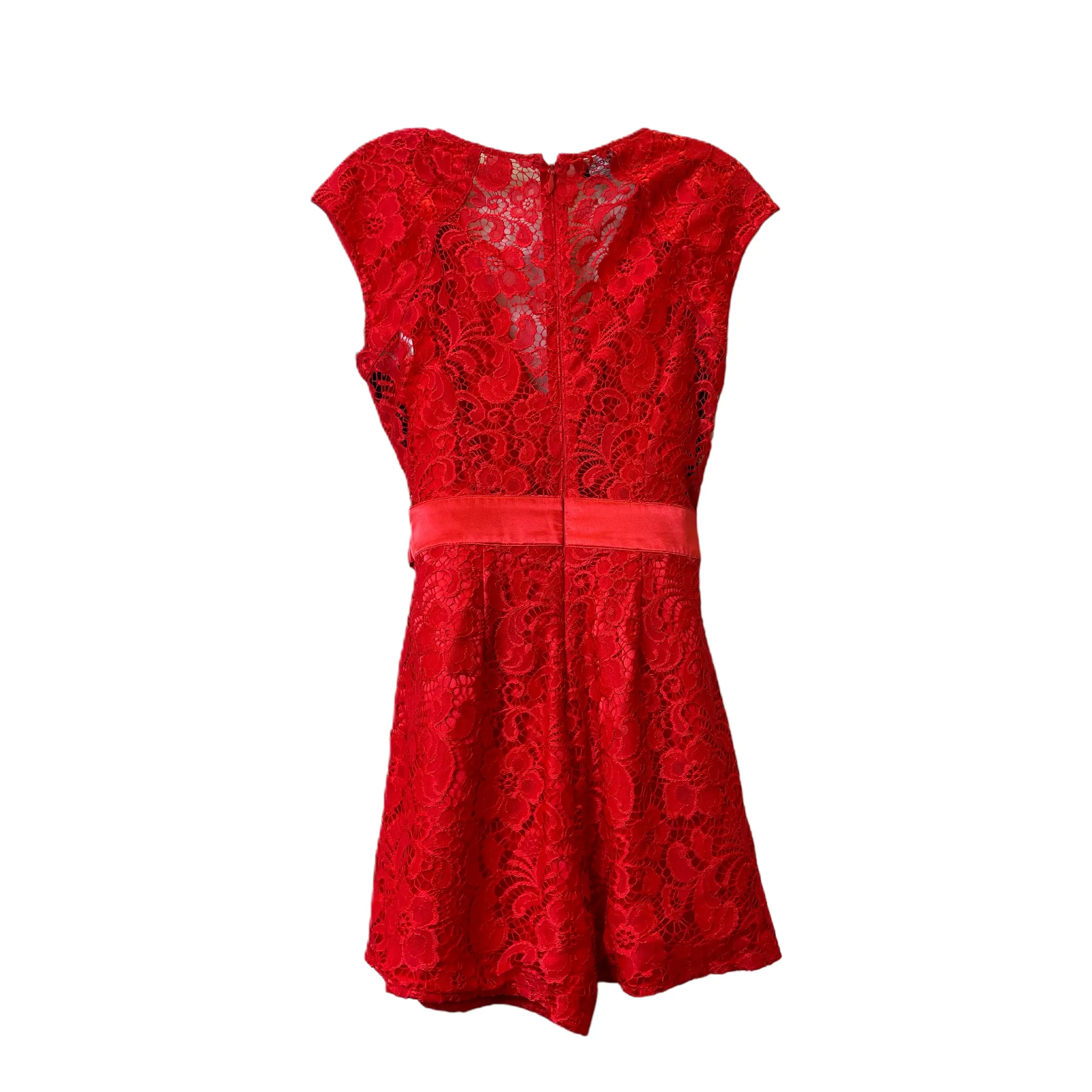 Red Romper By Bebe, Size: M